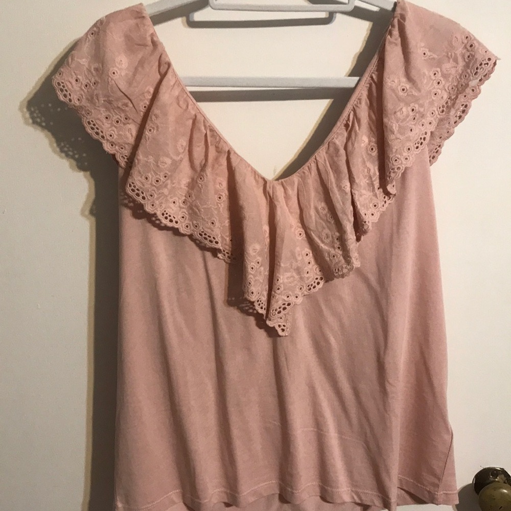 Pink blouse